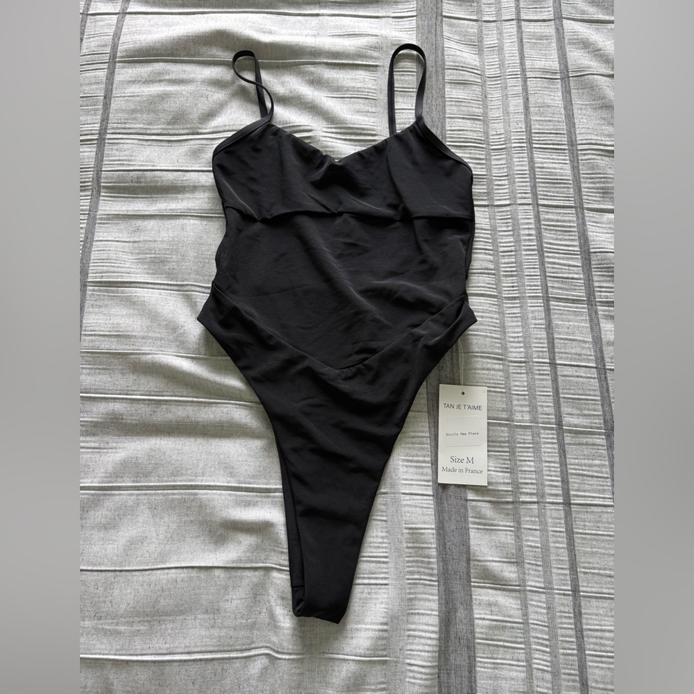 NWT Black One-Piece Swimsuit